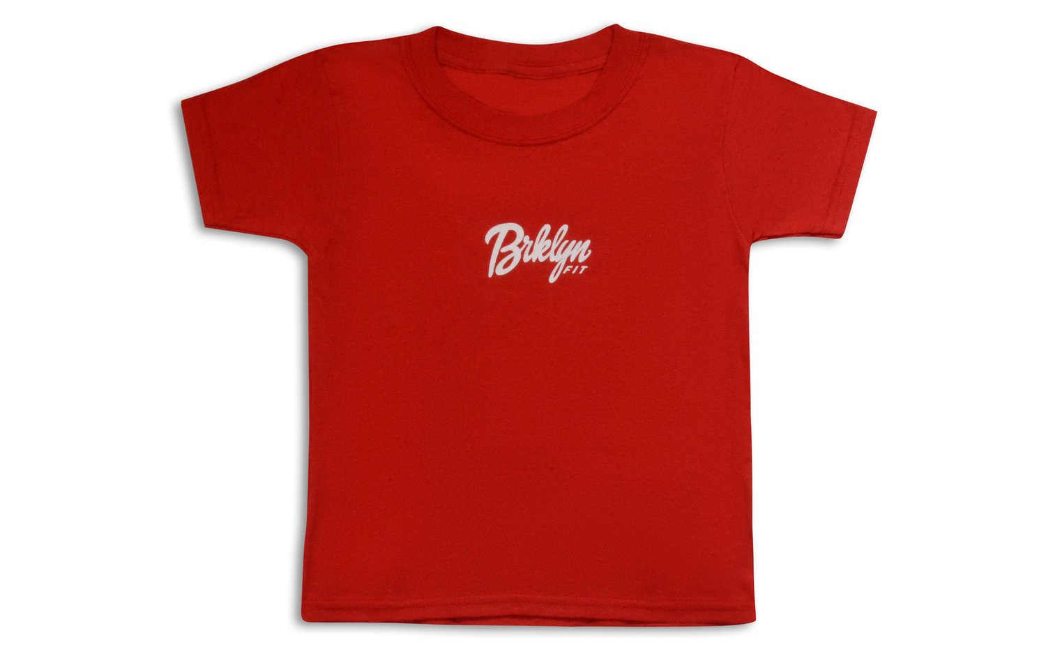 Image of Brklyn Fit® Logo Kids T-Shirt (Red)
