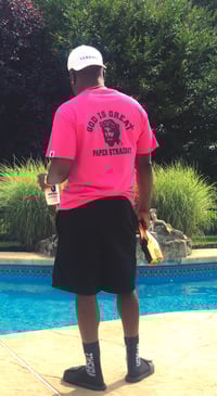 Image 2 of GIGPS MIAMI PINK VERSACE T-SHIRT 