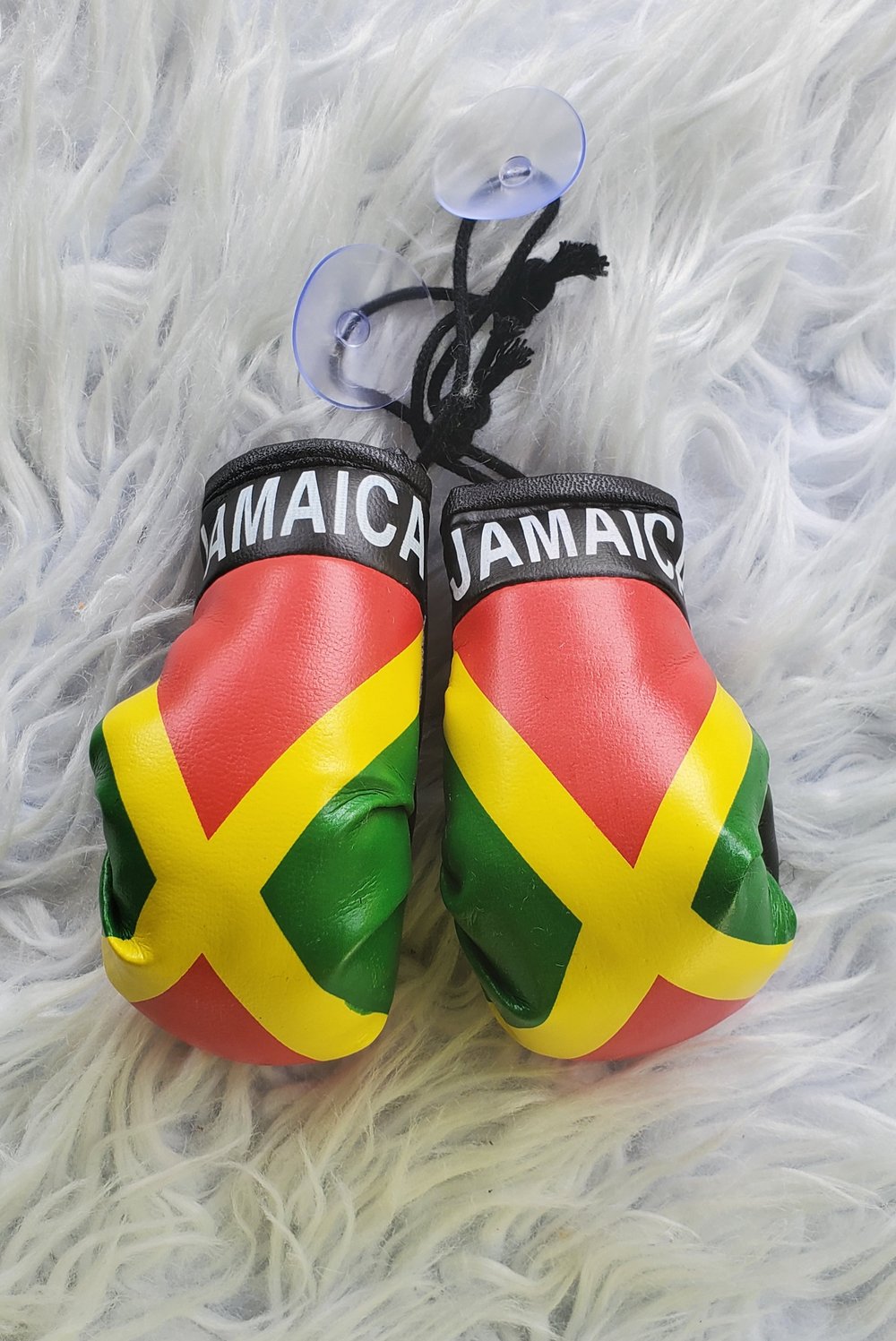 Jamaican rasta flag boxing gloves 