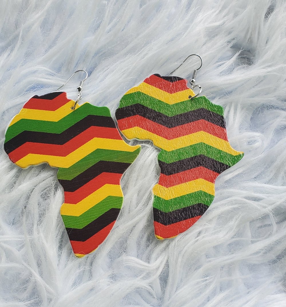 Rasta Africa earrings