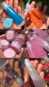 ALL lipglosses and scrubs 💕 