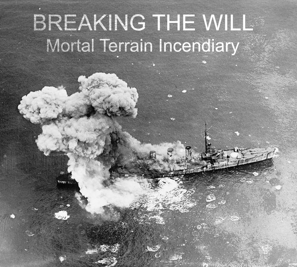 Image of Breaking The Will "Mortal Terrain Incendiary" CD