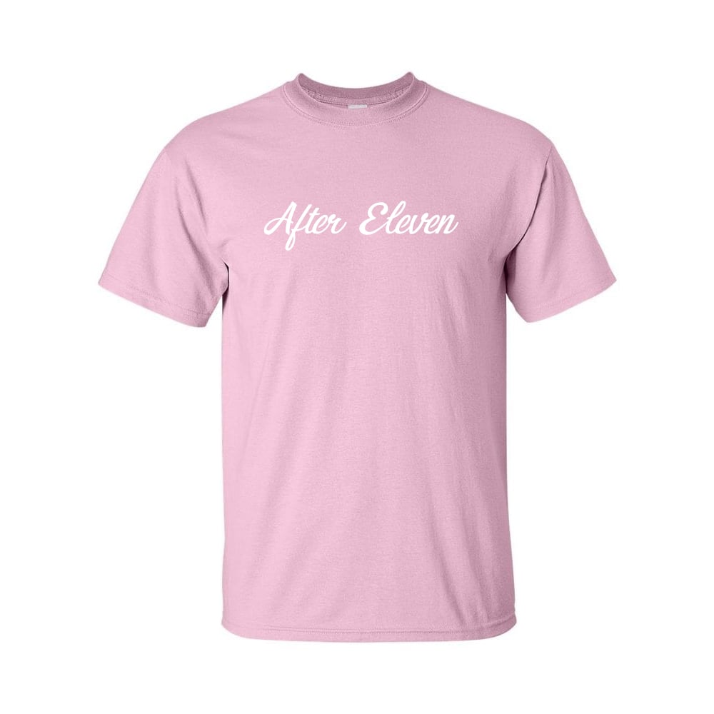 Image of After Eleven Pastel T-Shirt  Pink 