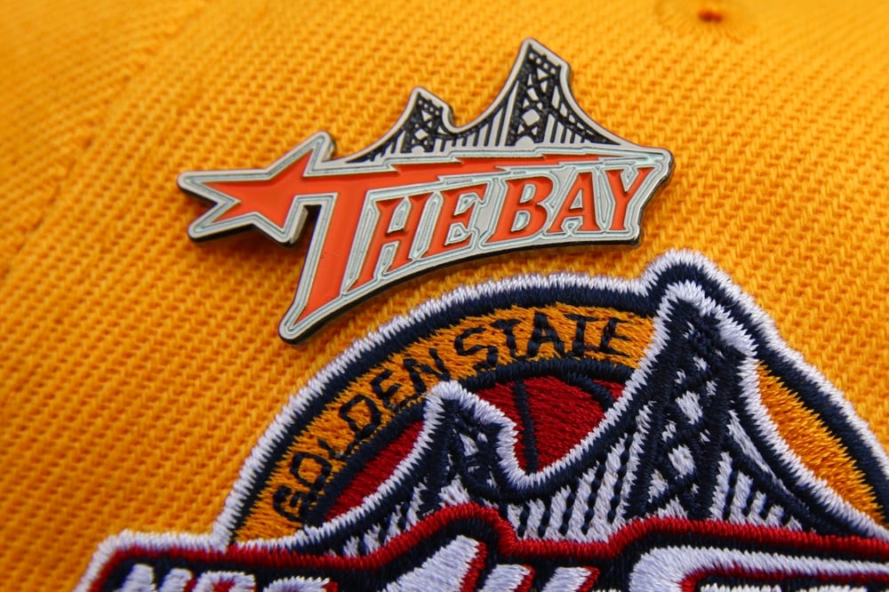 Image of 2000 All Star Pin - Black / Orange