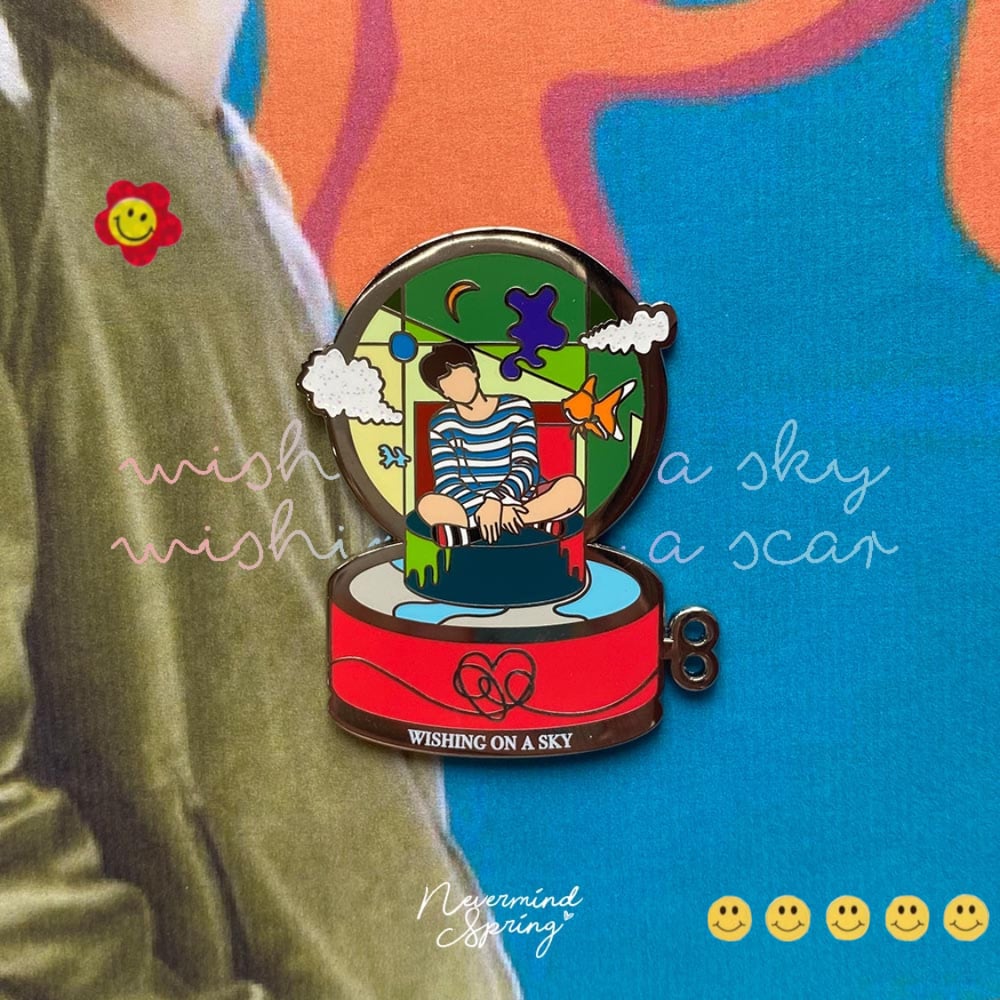 [INDIVIDUAL] Rap Line Music Box Enamel Pin 🎼