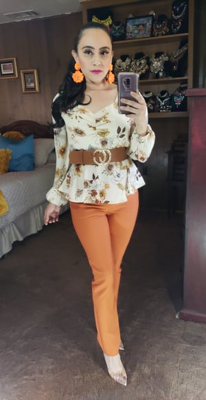 Image of Edith Flower Blouse 