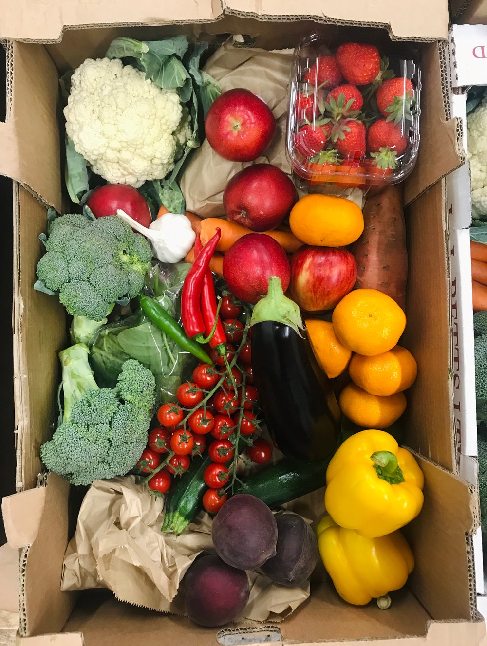 Large Fruit and Vegetable Box 