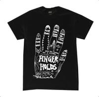 Image 1 of Finger Holds handprinted tee L