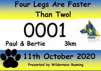 Four Legs Are Faster Than Two - 3km