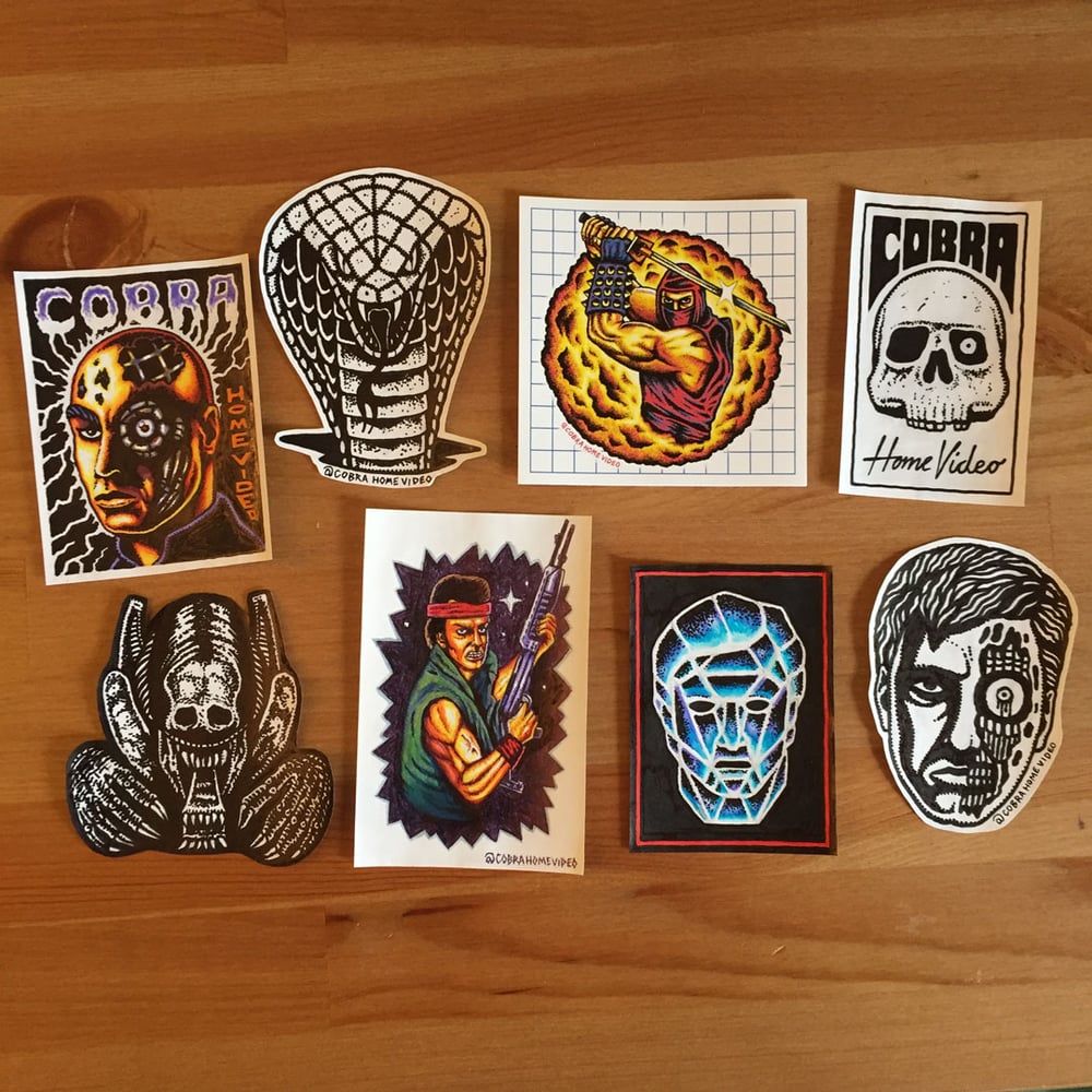 Image of Handmade Sticker Pack #1