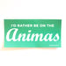 Image of I'd rather be on the Animas - Bumper Sticker
