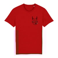 Image 1 of Red Devil Head - Unisex T - By Polly Nor