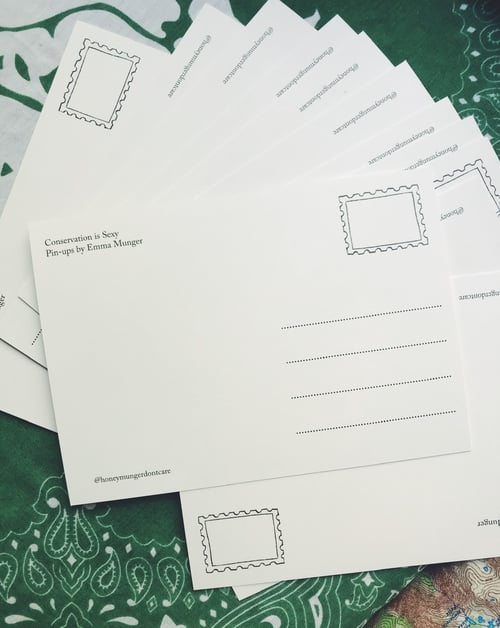 Image of Conservation Is Sexy Postcards