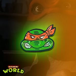 Turtle Head pin
