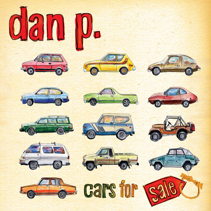Image of DAN P - CARS FOR SALE LP