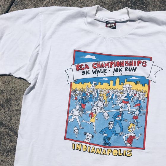 Image of Original 1994 Nike RVA Championships Promo Tee.