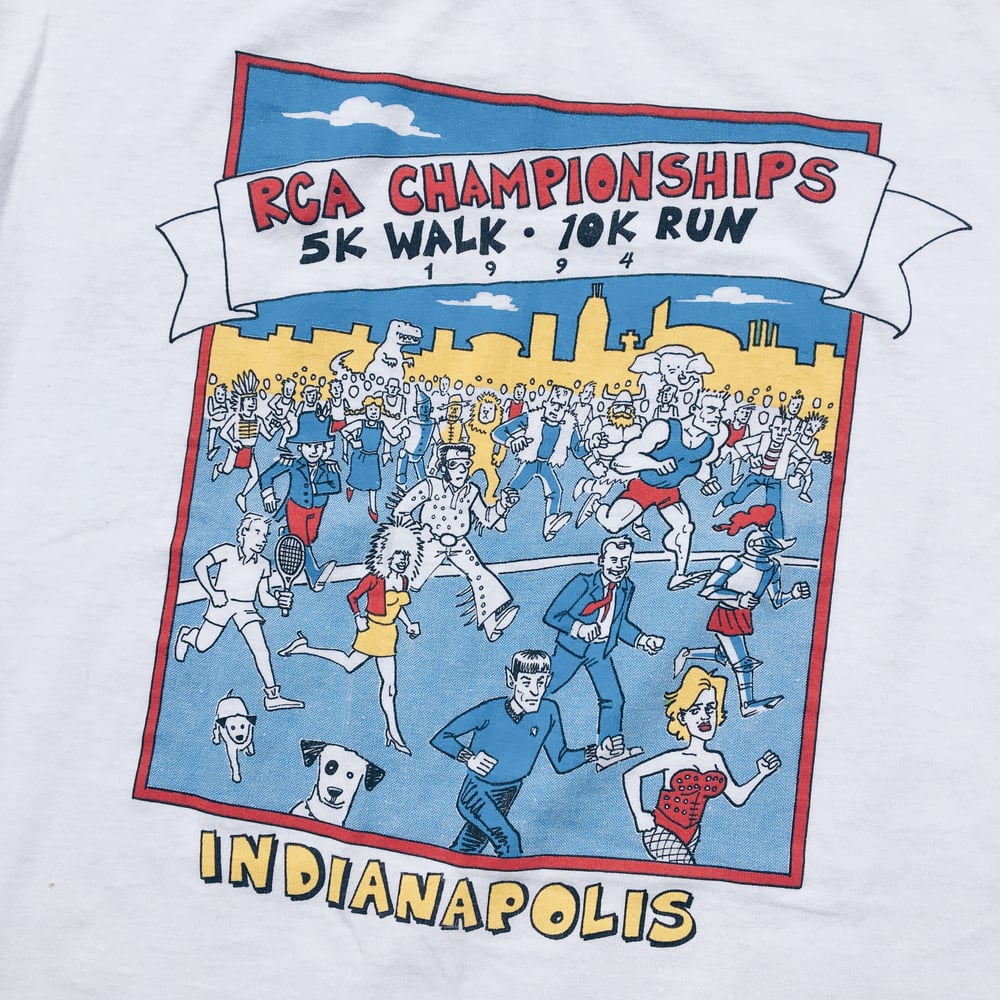 Image of Original 1994 Nike RVA Championships Promo Tee.