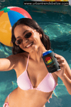 BELIZE TIE DYE CAN KOOZIE NEOPRENE 