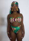 UMA👙 Set 3 Pieces Top+Bottom+Headwrap