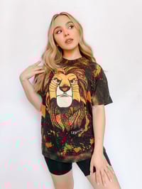 Lion King Bleached Graphic T-shirt