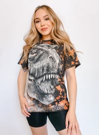 T-Rex Bleached Graphic T-shirt