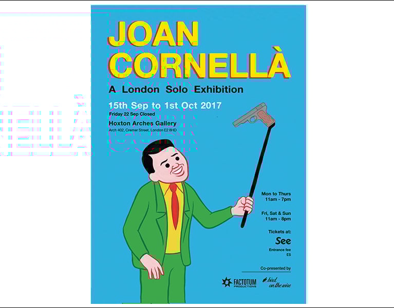 Joan Cornellà: A London Solo Exhibition | Hoxton Arches | Selfie Image 3