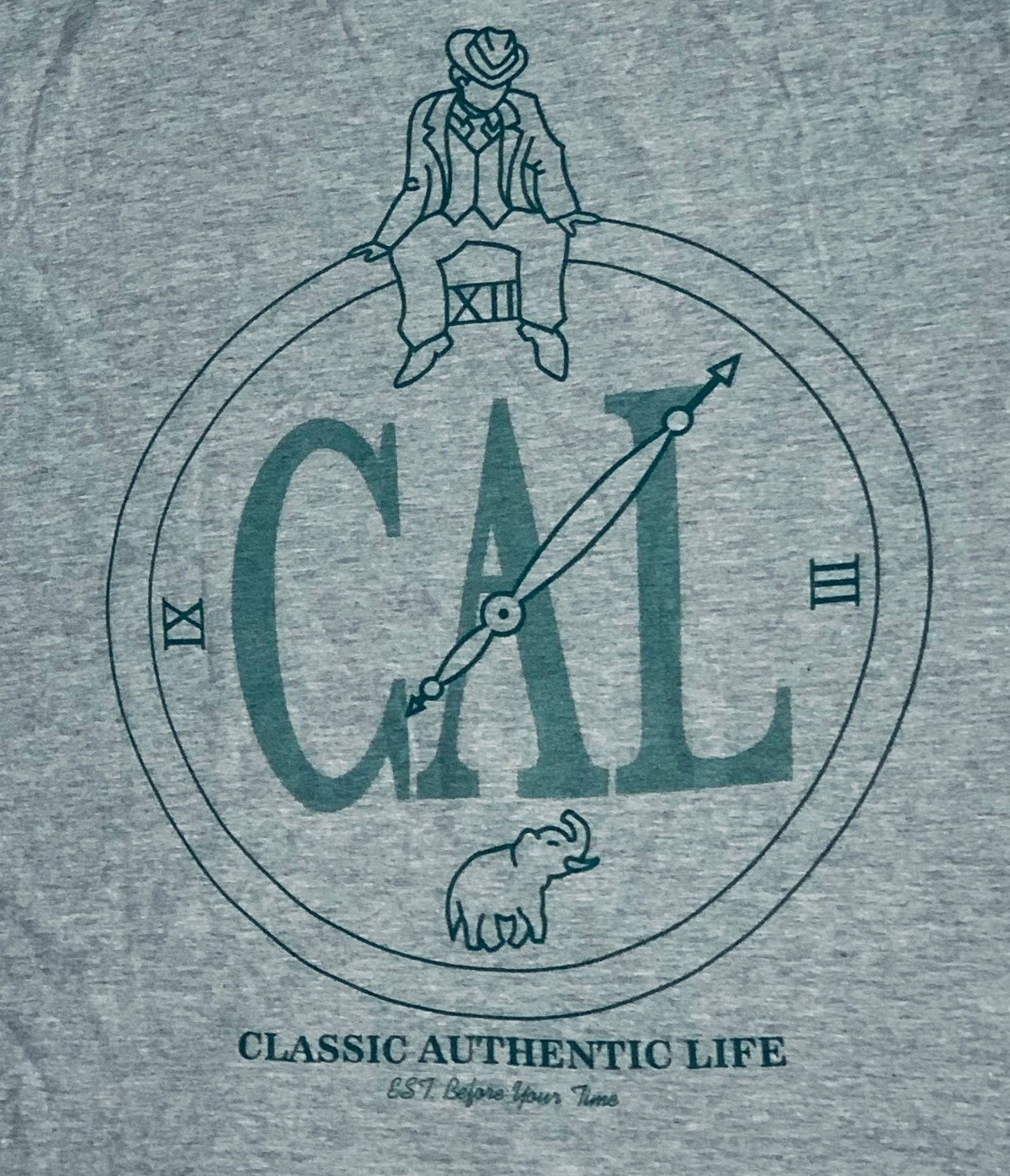 Image of CAL Signature Shirt Grey/Green