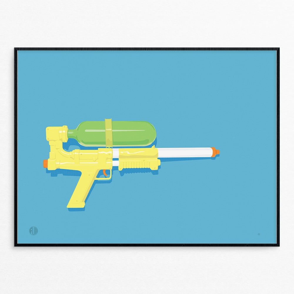 Image of Soak, or My Mom said I can't get wet - Print