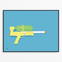 Image 1 of Soak, or My Mom said I can't get wet - Print