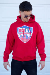 DJ ET English Touch Red, White & Blue Hoodie