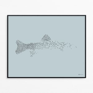 Image of Memory of a Cutthroat Trout - Print