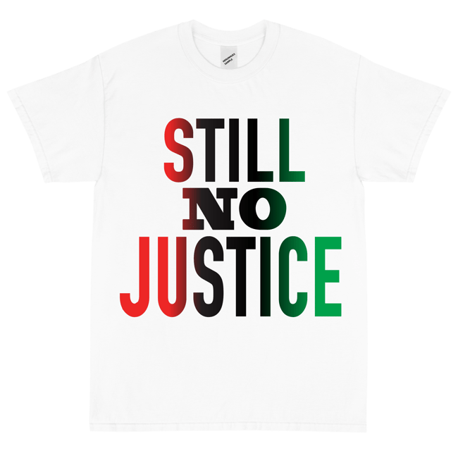 No Justice White T shirt