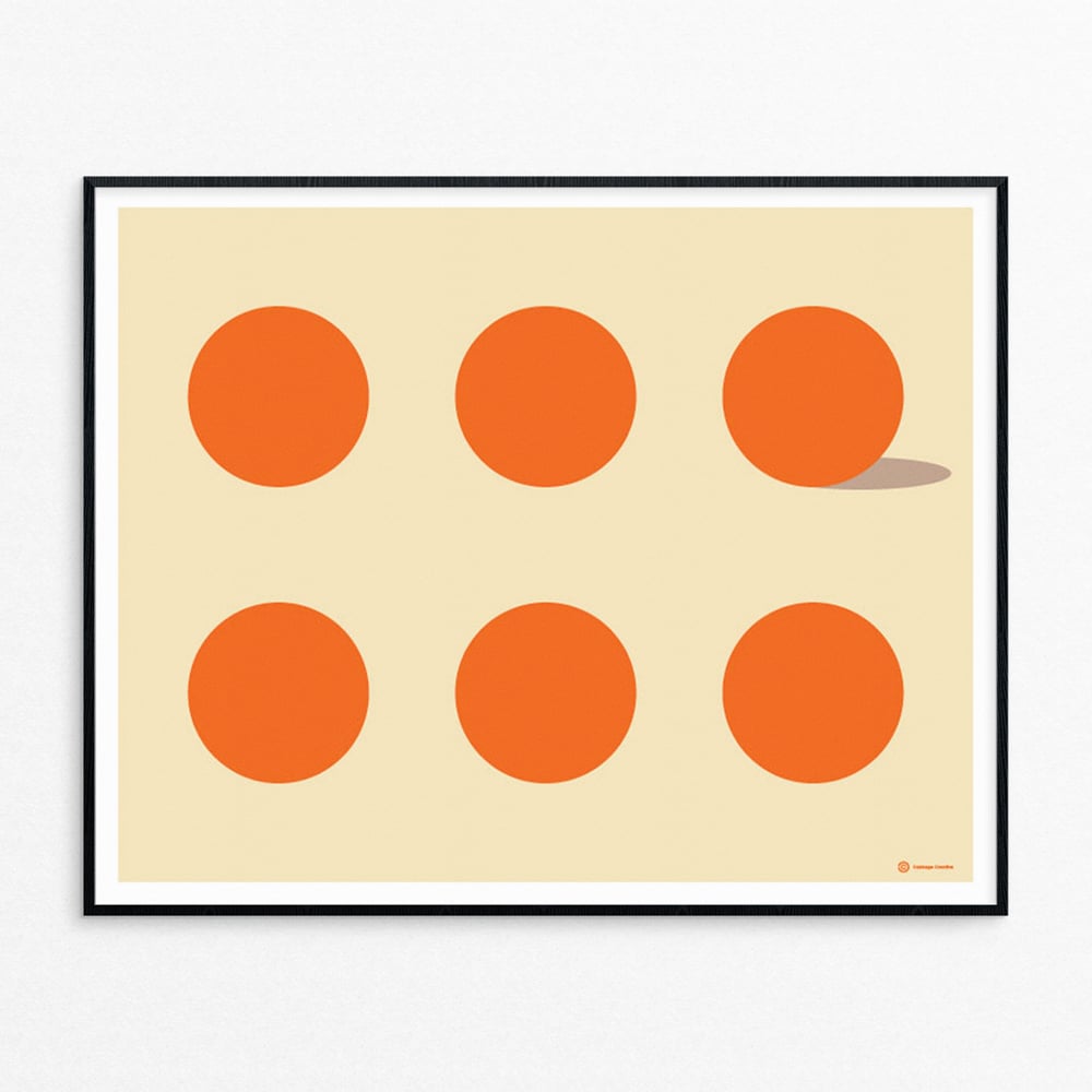 Image of Orange you glad everything isn't real? - Print