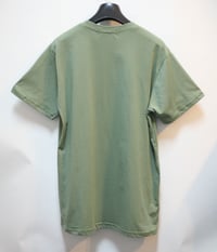 Image 5 of Olive Green Teddy Bear Pocket Tee Shirt