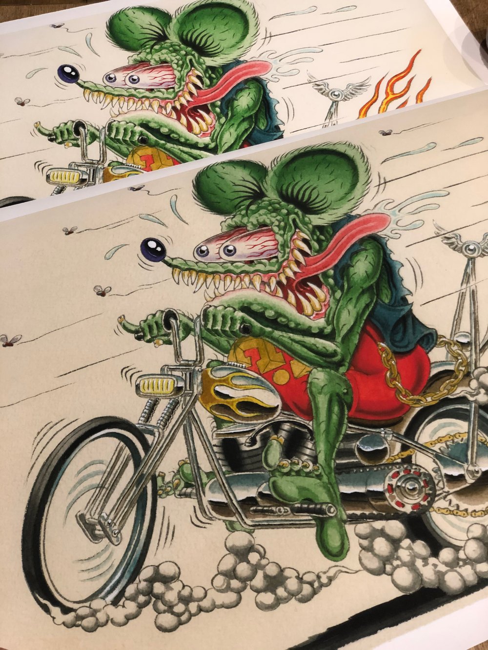 Rat fink chop