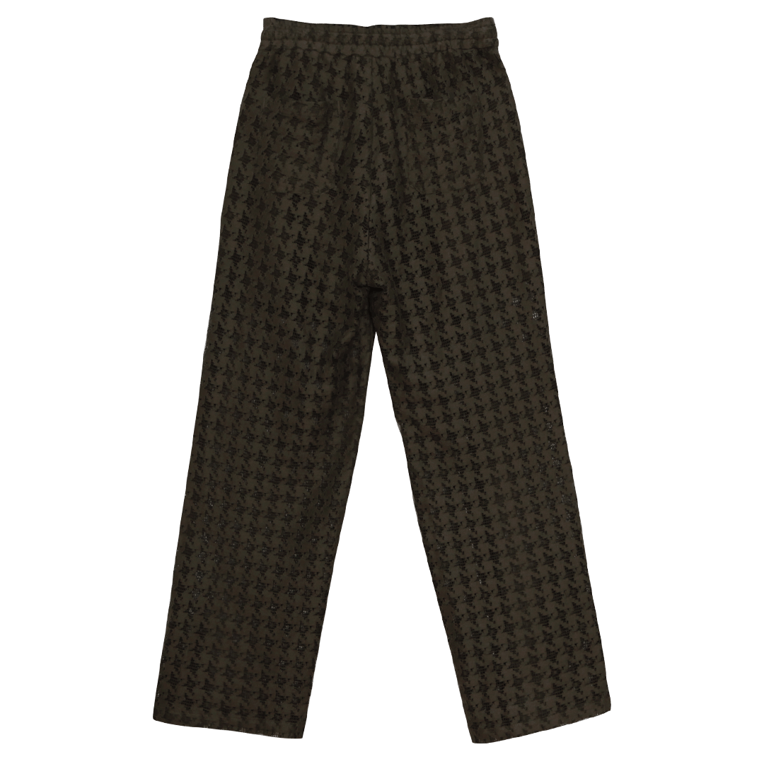 Khaki Knit Relax Fit Pants F8ke Chemical Club