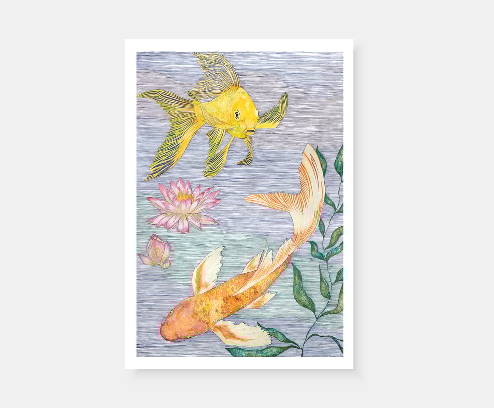 Image of The Water Garden I  - Print