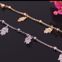 Image 3 of Hamsa Anklet 