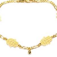 Image 4 of Hamsa Anklet 