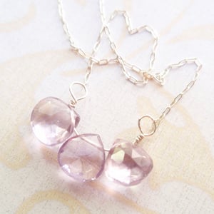 Image of Pink Amethyst Pendant