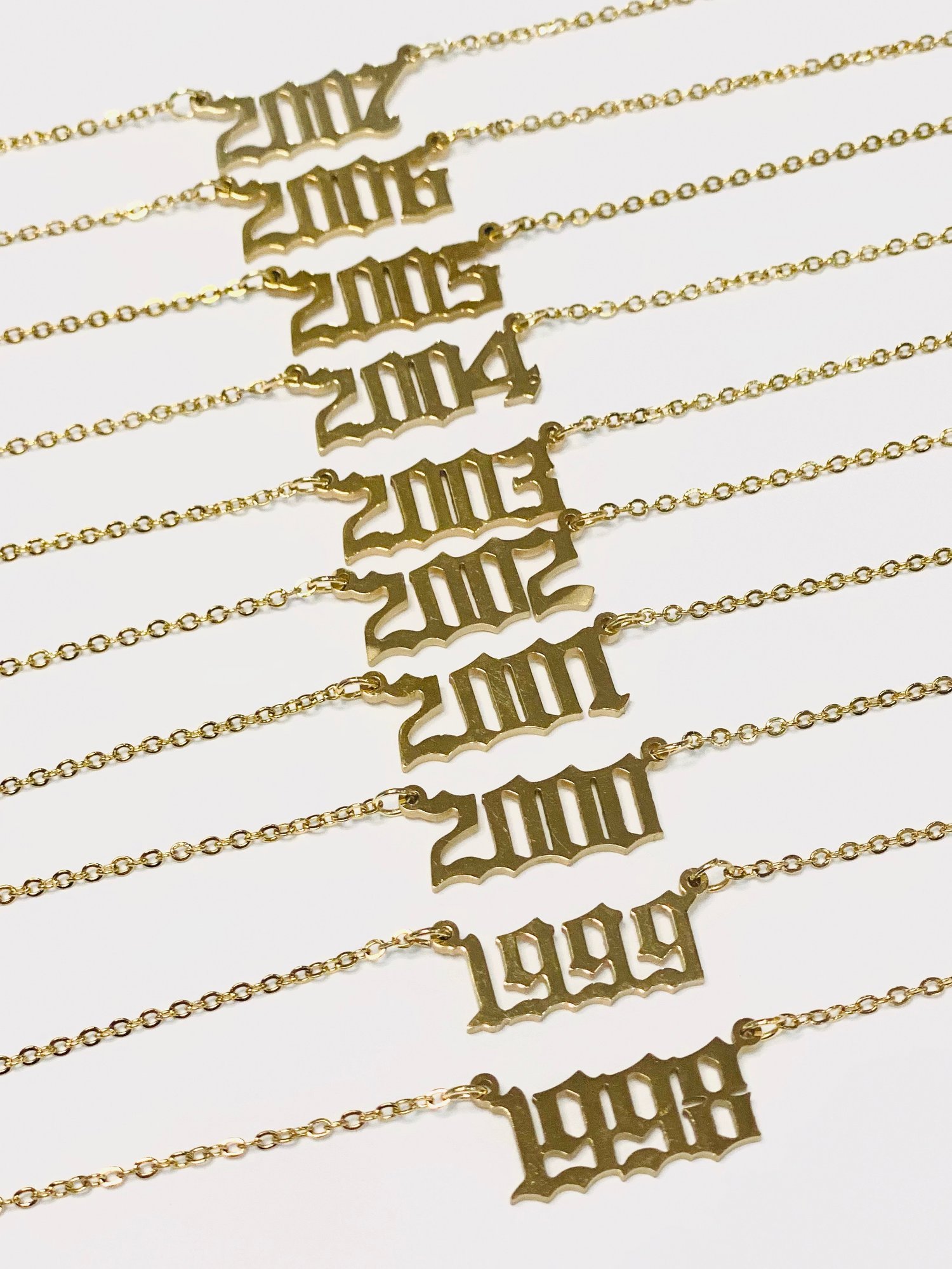 Image of Gold Year Necklace