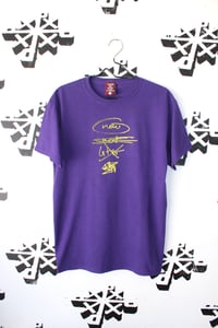 Image of nownotlater tee in purple 