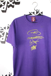 Image of nownotlater tee in purple 