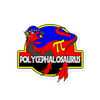 Polycephalosaurus 4" Vinyl Sticker