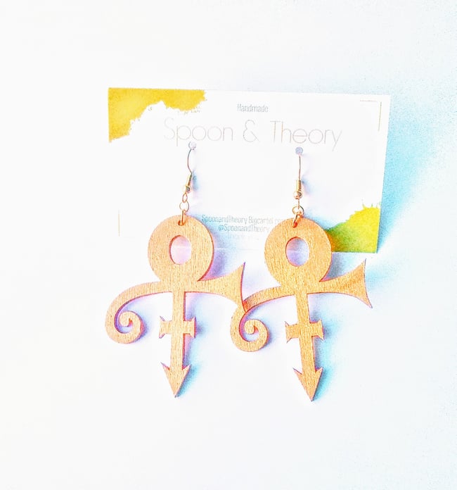 ♀️ Purple Rain Tribute Earrings ☂️