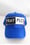 Image of post up baseball cap in blue