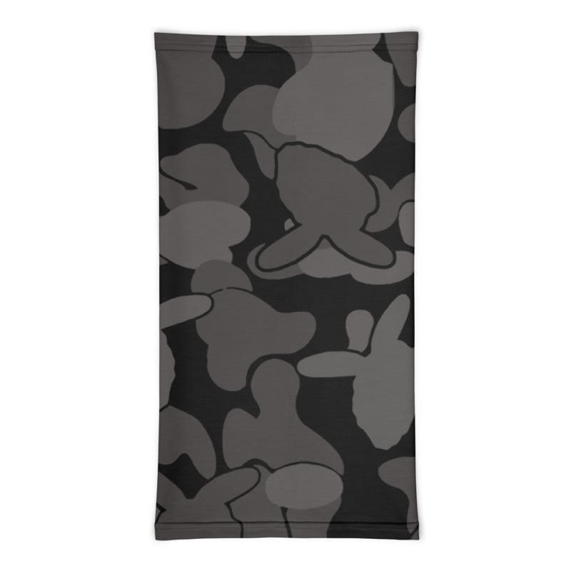 Black Camo Neck Gaiter