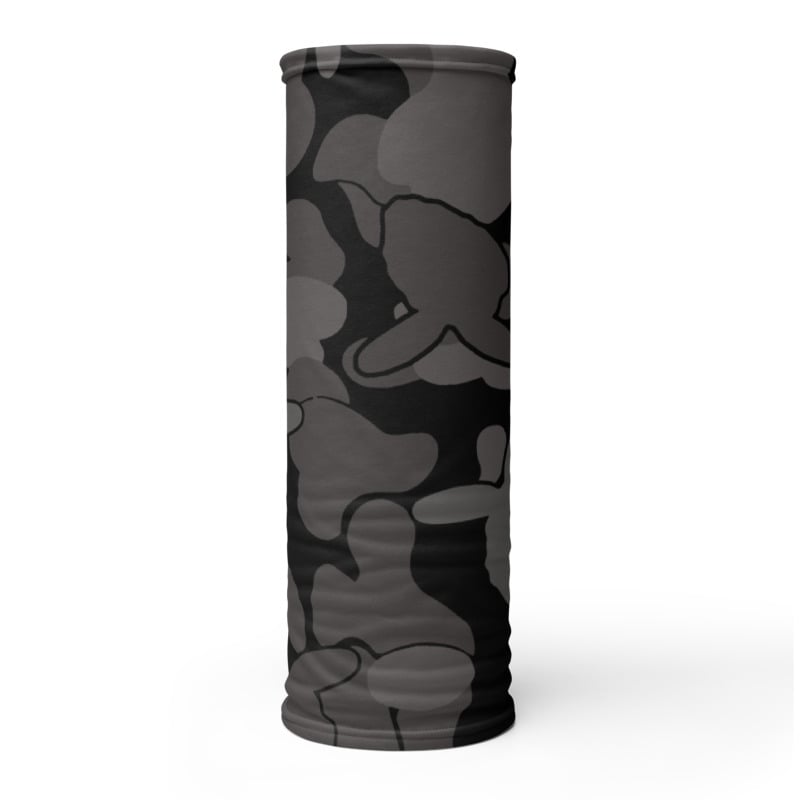 Black Camo Neck Gaiter