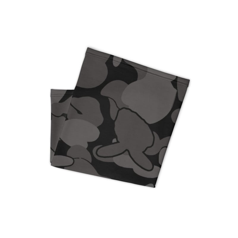 Black Camo Neck Gaiter