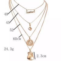 Image 2 of Sweetheart Layered Chain 